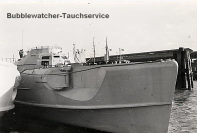 Schnellboot vom Typ 100 mit Panzerkalotte